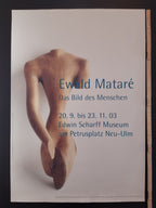 Ewald Mataré Originalkunst-Ausstellungsplakat – 59×84 cm