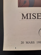 Misetta Bozzini Original-Kunstausstellung Plakat - 45×64cm (17,7"×25,2")