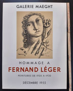 Fernand Léger original art poster - 18.5"×24.9" (47×63.2cm)