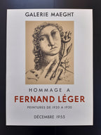 Fernand Léger original art poster - 18.5"×24.9" (47×63.2cm)