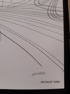 Saul Steinberg Original-Kunstdruckposter – 46,5 × 65 cm