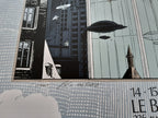 Original Plakatentwurf von Schuiten, handsigniert – 60×80 cm