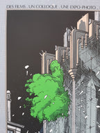 Original Plakatentwurf von Schuiten, handsigniert – 60×80 cm