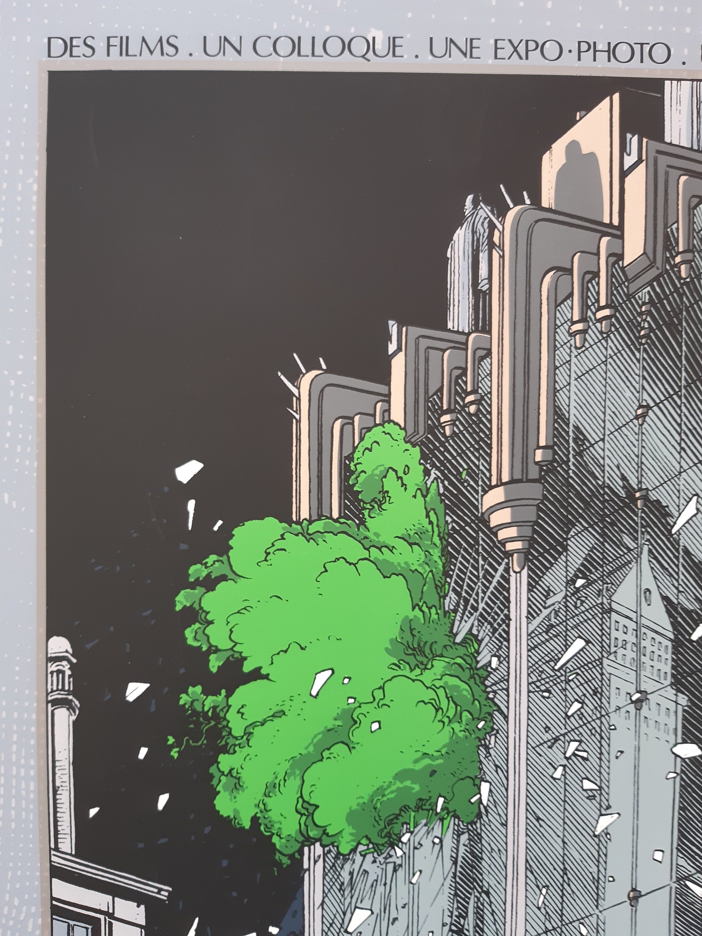 Original Plakatentwurf von Schuiten, handsigniert – 60×80 cm