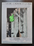Original Plakatentwurf von Schuiten, handsigniert – 60×80 cm