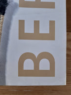 Berber carpet museum original art poster - 35.4"×50.4" (90×128cm)