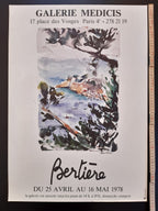 Denise Bertiére original art poster - 19.3"×27.2" (49×69cm)