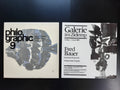 Fred Bauer original art poster + booklet - 15.7"×15.7" (40×40cm)