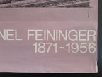 Lyonel Feininger original art poster - 27.6"×39.4" (70×100cm)