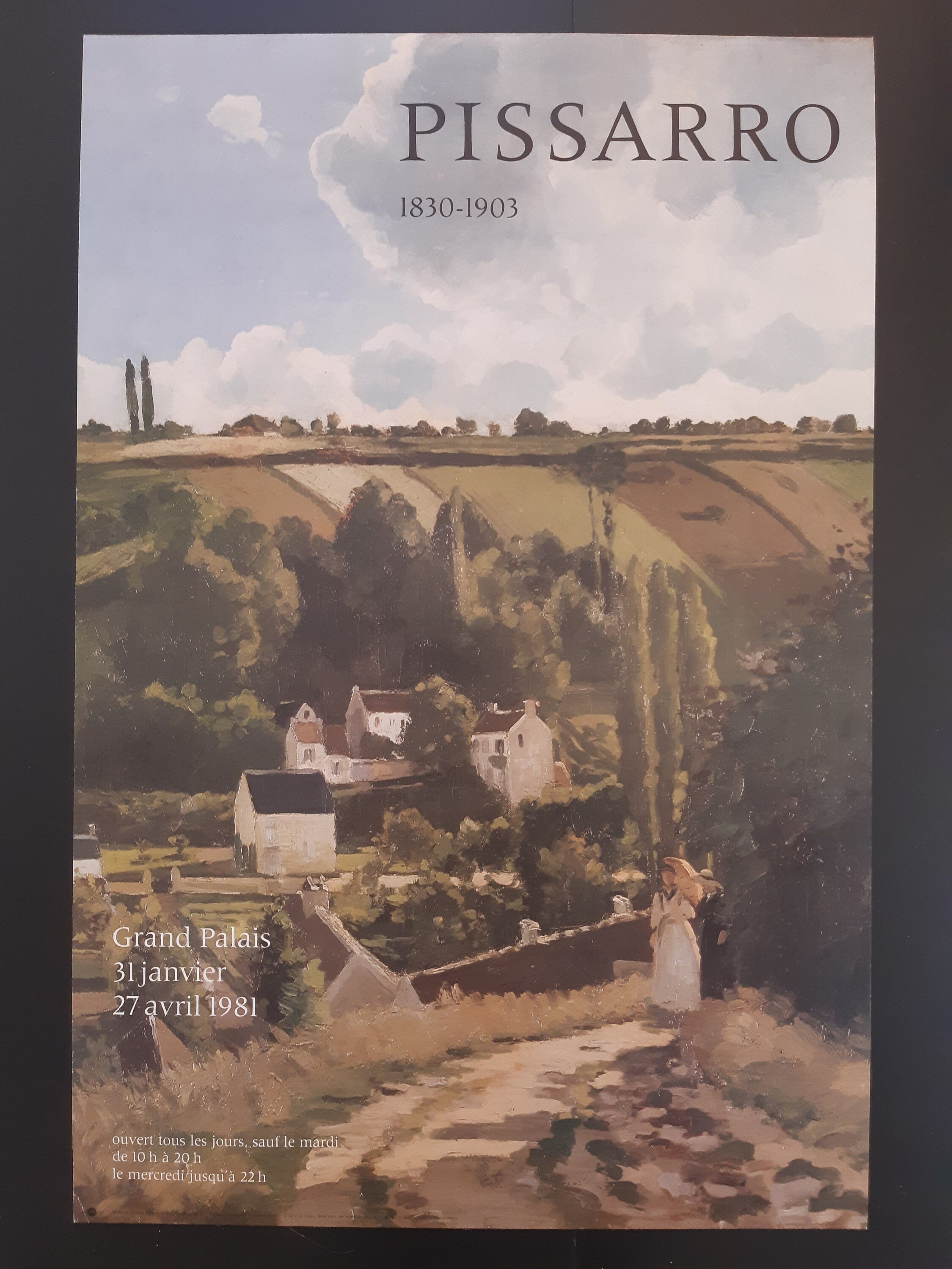 Pissarro Original-Kunstposter – 40×60 cm