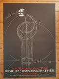 Timo Sarpaneva Original-Kunstausstellungsposter – 90×128 cm