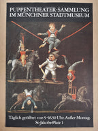 Plakat der Puppentheatersammlung München - 59×84cm