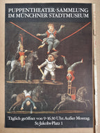 Plakat der Puppentheatersammlung München - 59×84cm