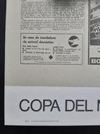 España 1982 Barcelona original art poster Tapies - 23.6"×37.2" (60×94.5cm)