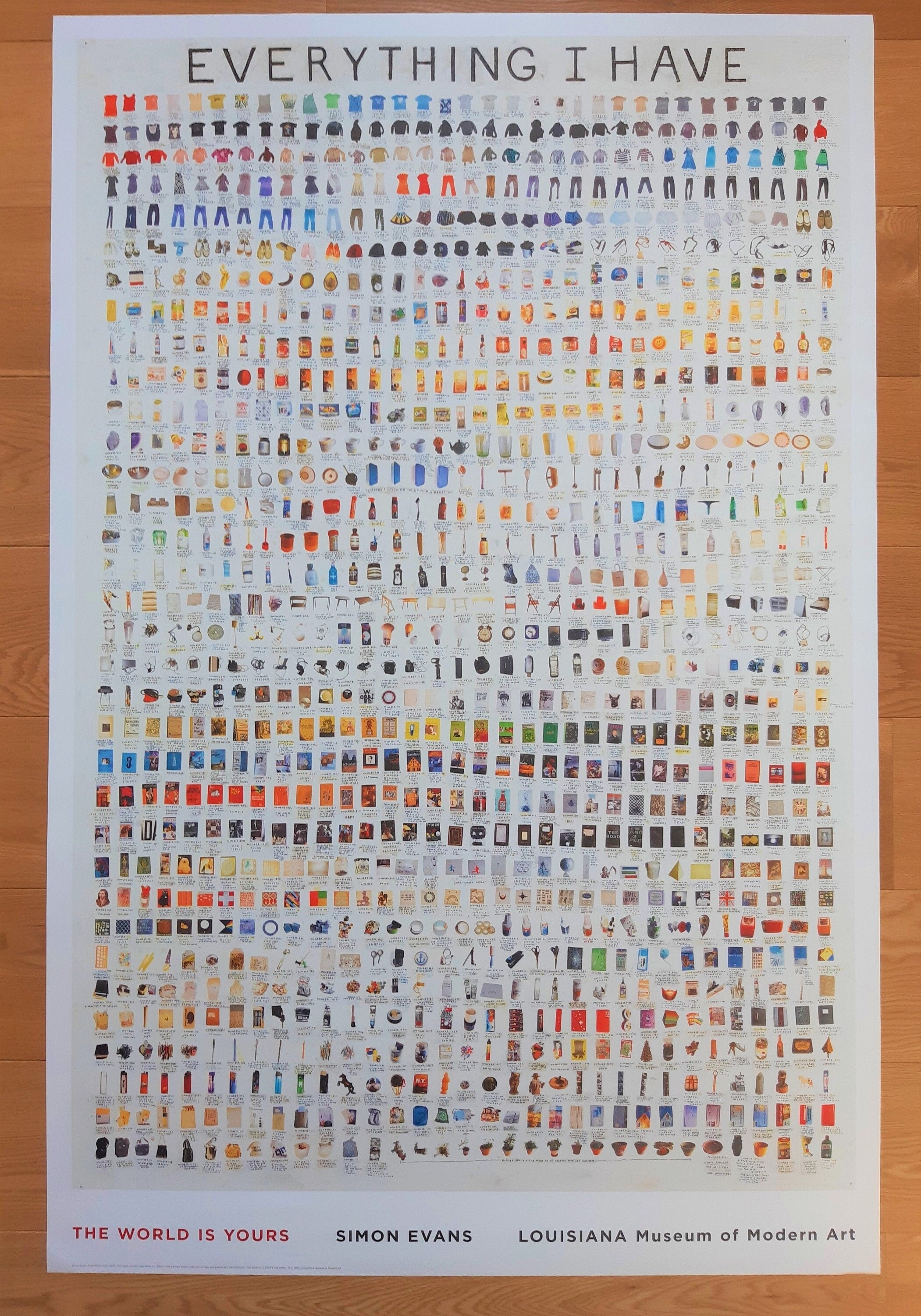 Simon Evans Original-Kunstplakat