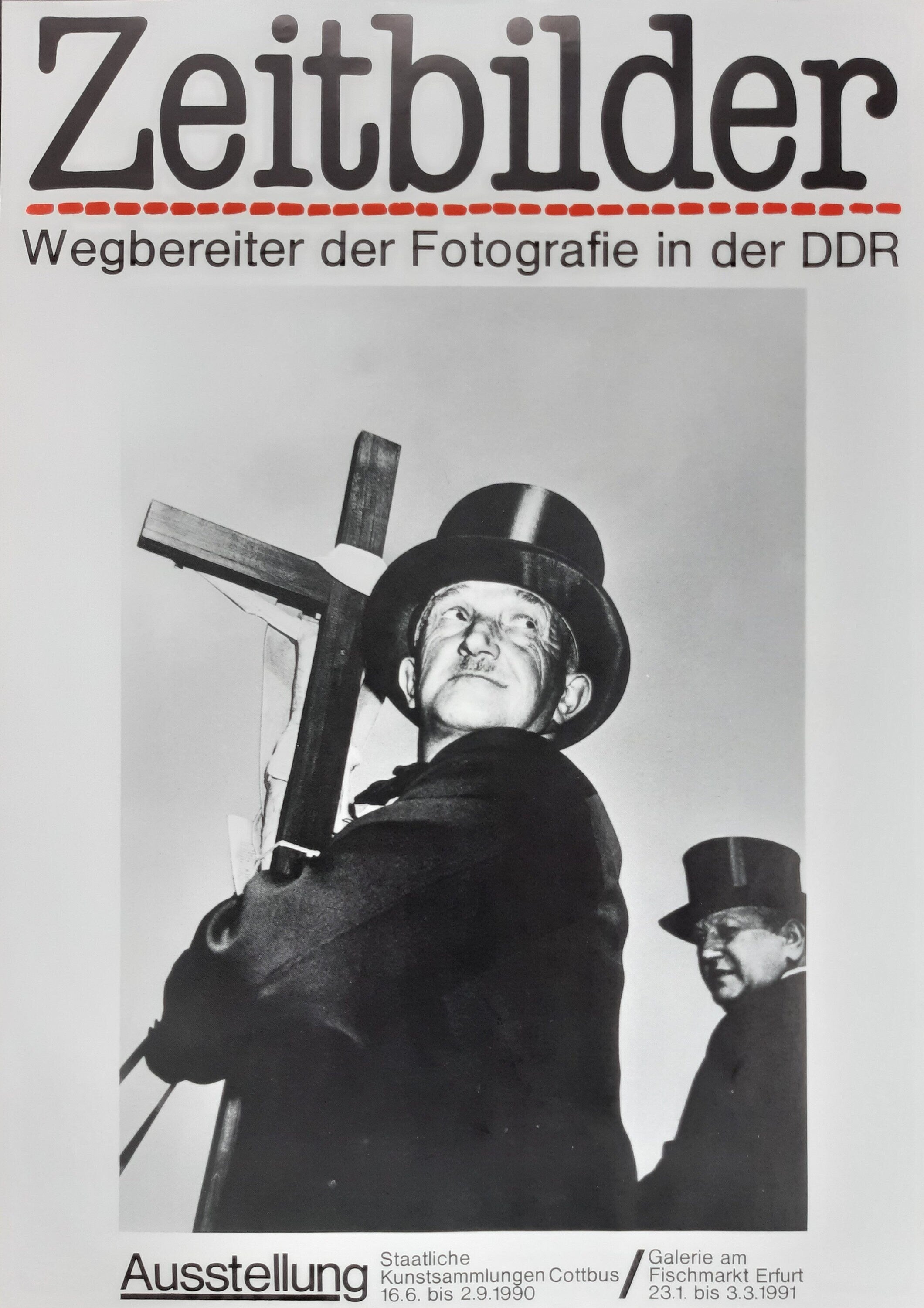 East German photography poster religious procession - 22.6"×31.9" (57.5×81cm)