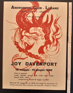 Joy Davenport original vintage art poster - 13.8"×19.1" (35×48.5cm)