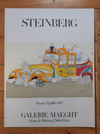 Saul Steinberg Original-Kunstposter - 60×79cm