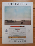 Saul Steinberg Original-Kunstdruckplakat – 57 x 78 cm