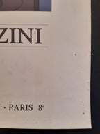 Misetta Bozzini Original-Kunstausstellung Plakat - 45×64cm (17,7"×25,2")