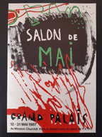 François Arnal original art exhibition poster - 18.9"×27.6" (48×70cm)