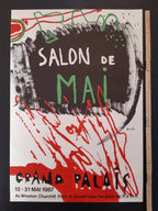 François Arnal original art exhibition poster - 18.9"×27.6" (48×70cm)