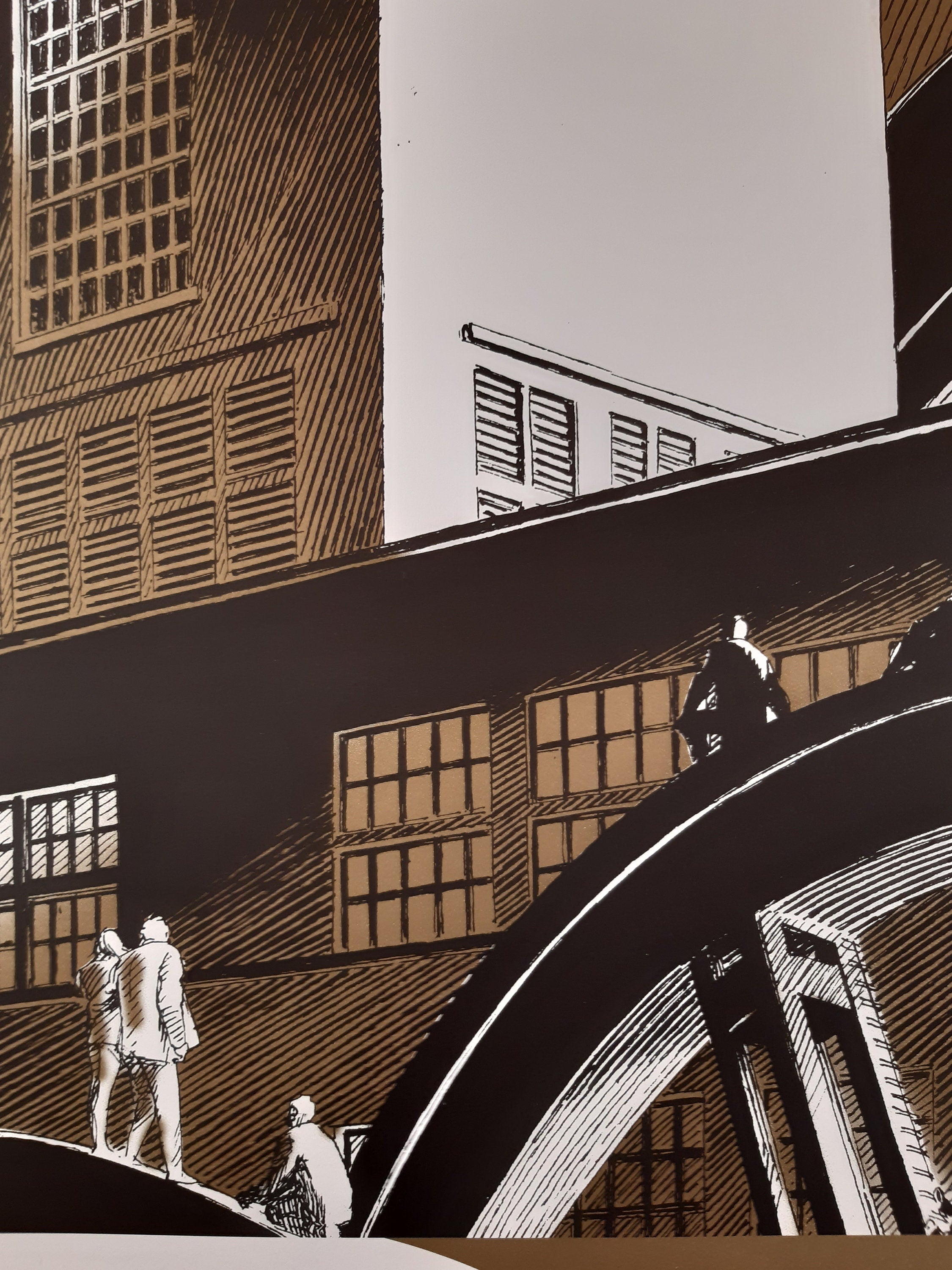 Schuiten Original-Kunstaustellung Poster – 69×94,5 cm (27.2"×37.2")