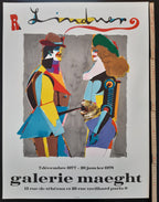 Richard Lindner Original-Kunstausstellung Plakat Pop Art - 22.2"×29.9" (56.5×76cm)