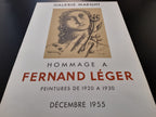 Fernand Léger original art poster - 18.5"×24.9" (47×63.2cm)