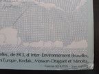 Original Plakatentwurf von Schuiten, handsigniert – 60×80 cm