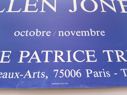Allen Jones original art exhibition poster - 18.9"×26.8" (48×68cm)