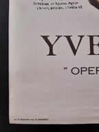 Yves Brayer original art poster - 19.6"×29.3" (49.8×74.5cm)