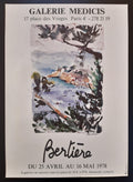 Denise Bertiére original art poster - 19.3"×27.2" (49×69cm)