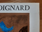 James Coignard original art poster used - 22.0"×31.3" (56×79.5cm)