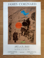 James Coignard original art poster used - 22.0"×31.3" (56×79.5cm)