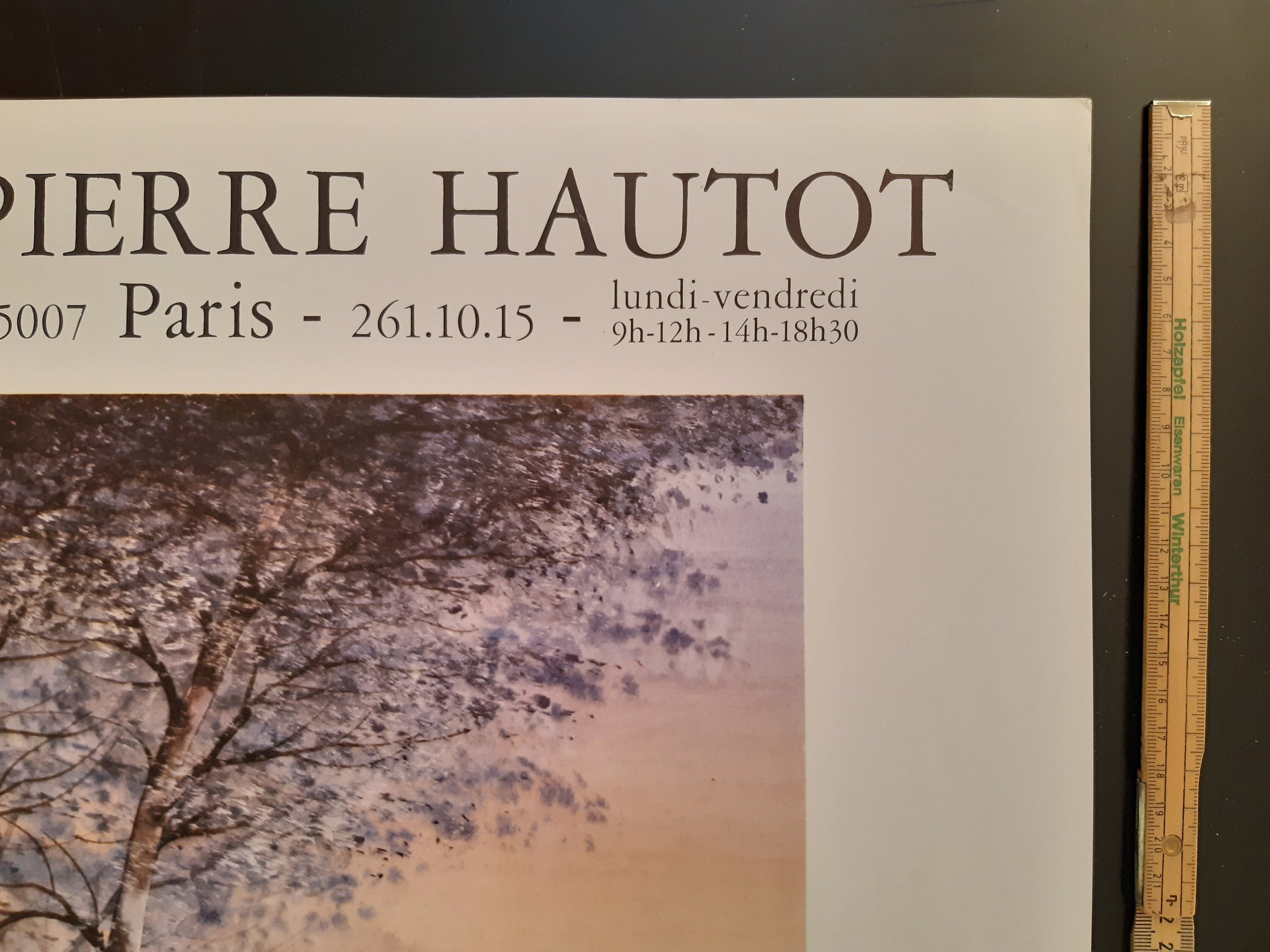 Claude Trevyh original art poster - 19.7"×27.6" (50×70cm)