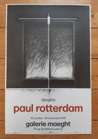 Paul Rotterdam originales Kunstausstellungsplakat - 19.7"×29.7" (50×75.5cm)