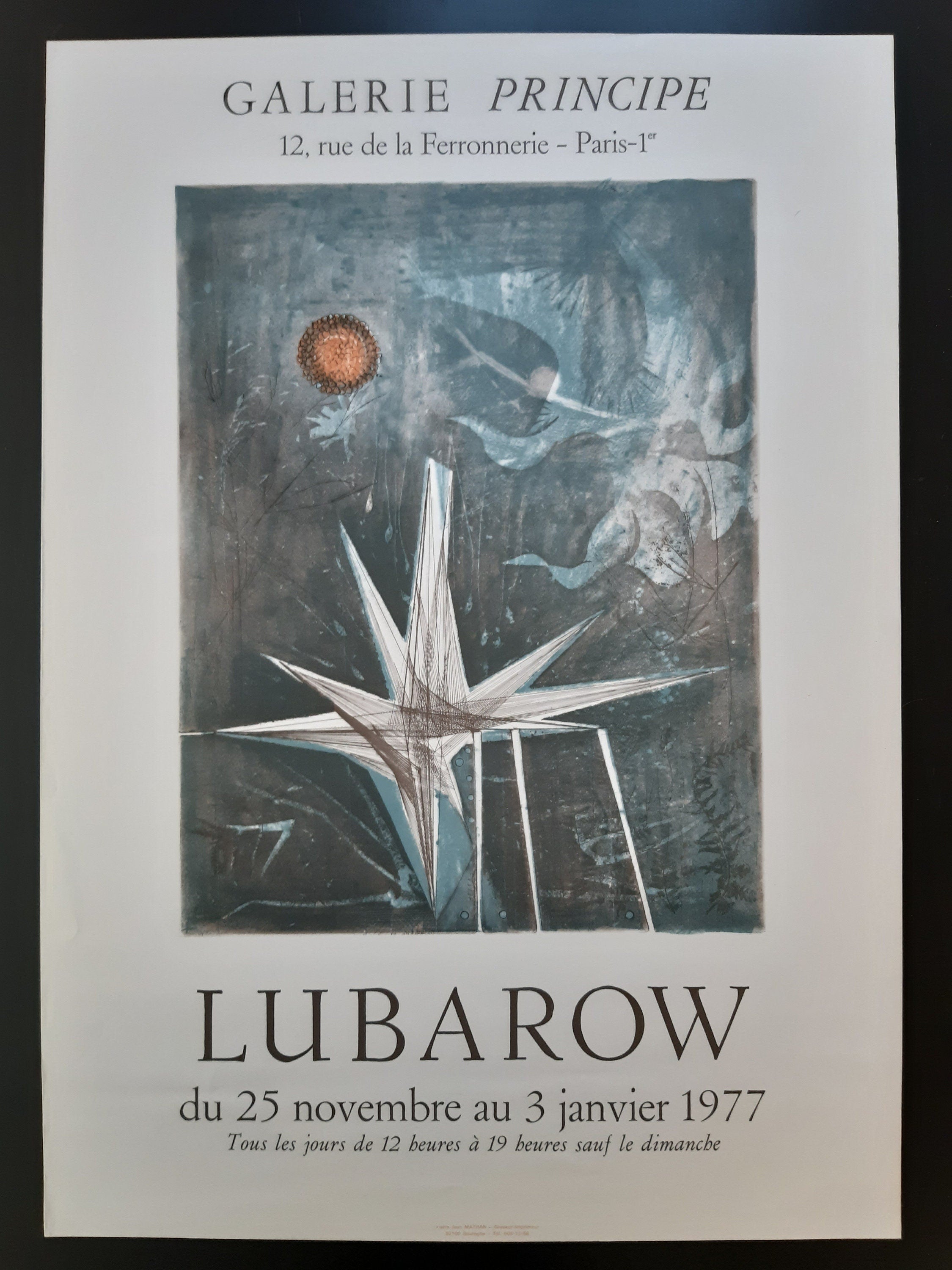 Renée Lubarow original art poster - 19.5"×27.6" (49.5×70cm)
