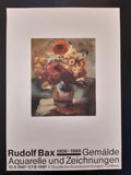 Rudolf Bax Ausstellungsplakat – 57 × 81 cm
