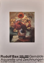 Rudolf Bax Ausstellungsplakat – 57 × 81 cm