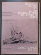 Lyonel Feininger original art poster - 27.6"×39.4" (70×100cm)