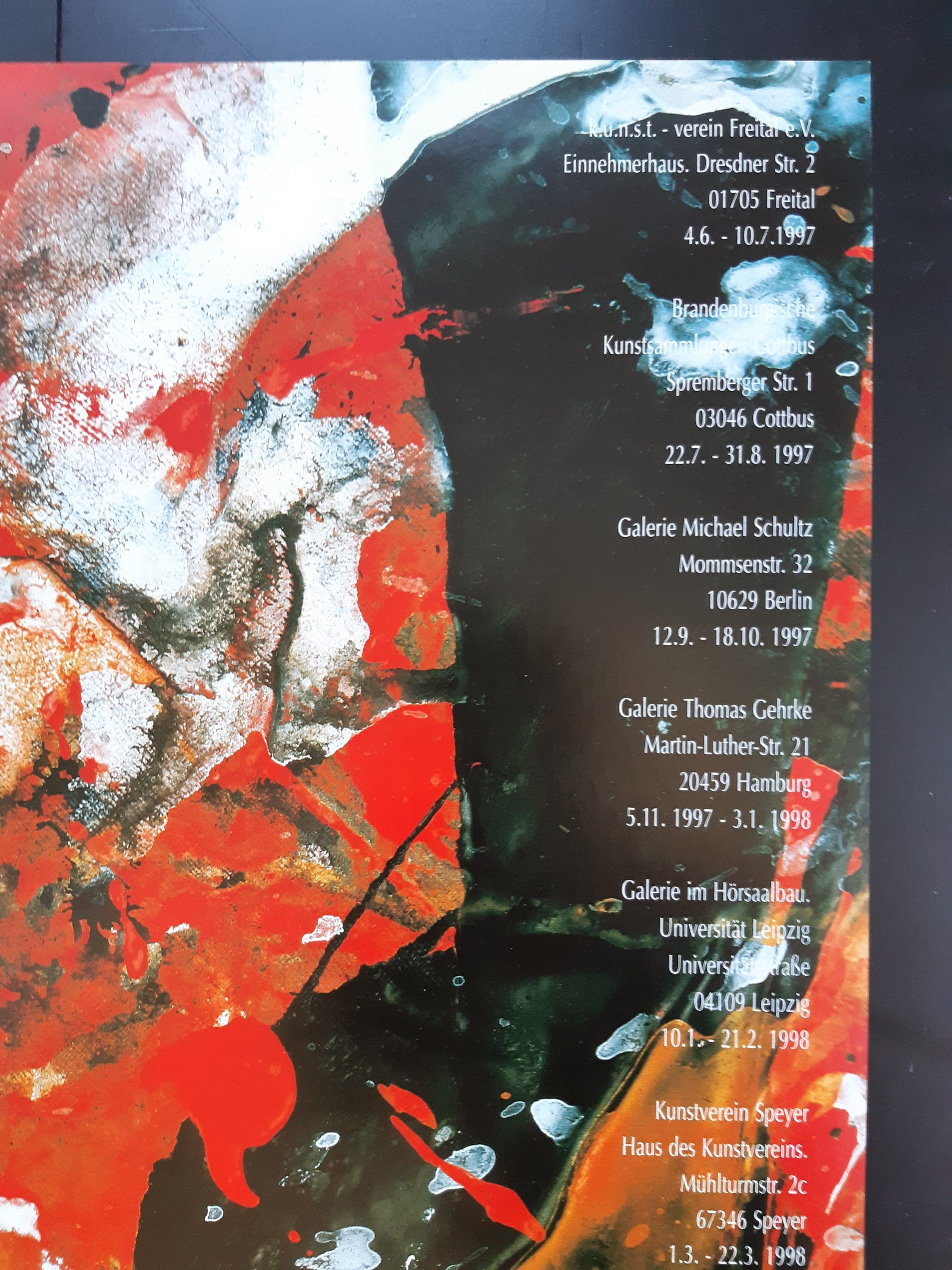 Affiche d'art originale de Wolfgang Petrowsky - 59×84cm (23,2"×33,1")