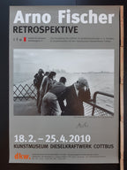 Arno Fischer original photo exhibition poster handsigned - 23.2"×33.1" (59×84cm)