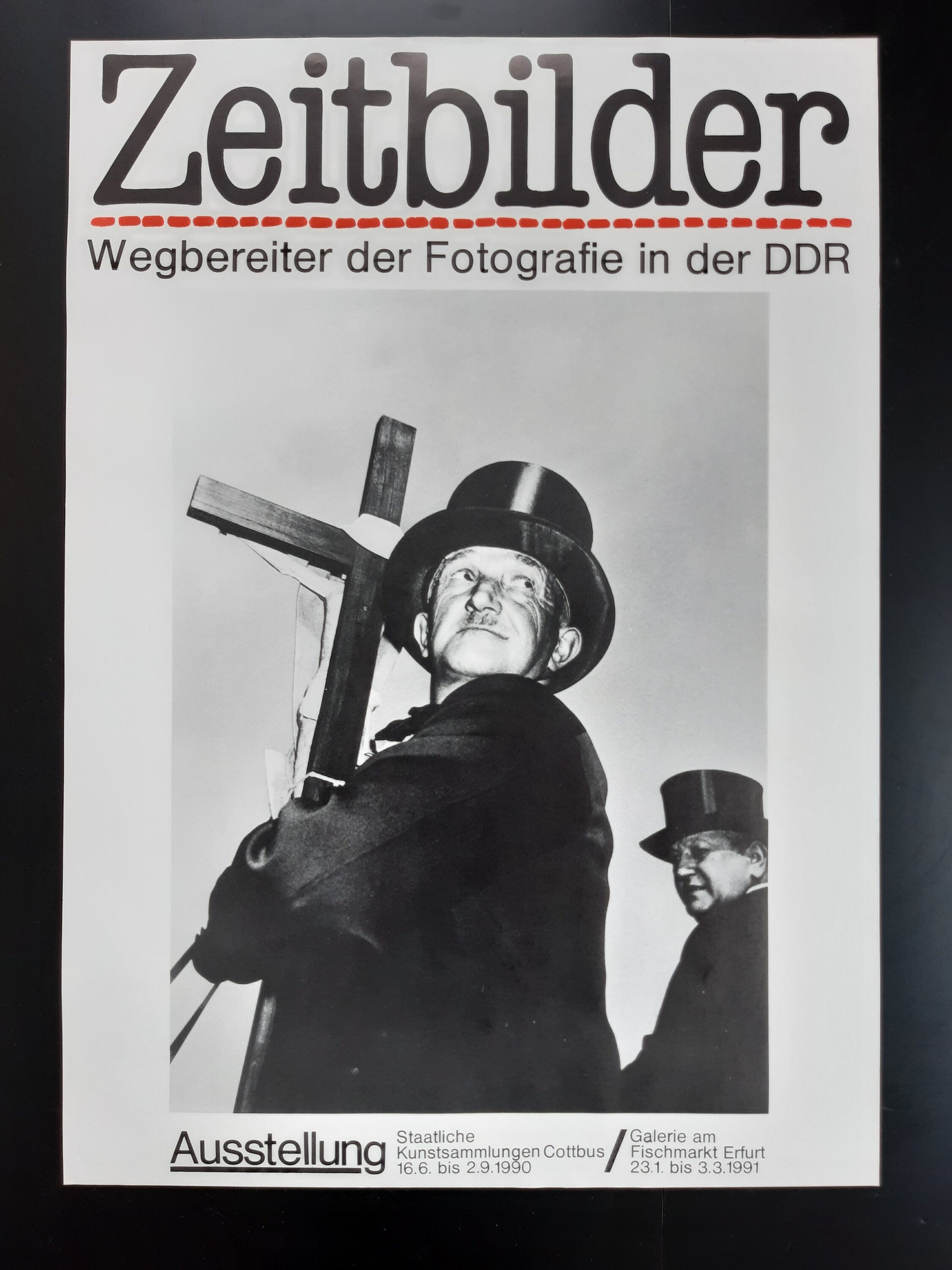 East German photography poster religious procession - 22.6"×31.9" (57.5×81cm)