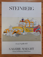 Saul Steinberg Original-Kunstposter - 60×79cm