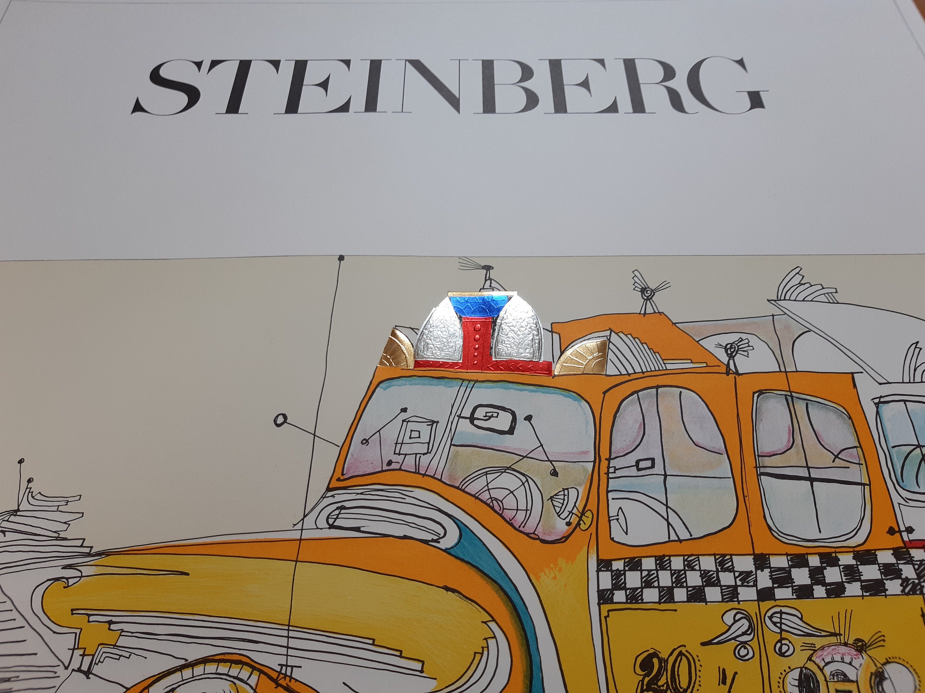 Saul Steinberg Original-Kunstposter - 60×79cm