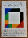 Max Bill original art poster lithograph - 20.7"×29.3" (52.7×74.5cm)