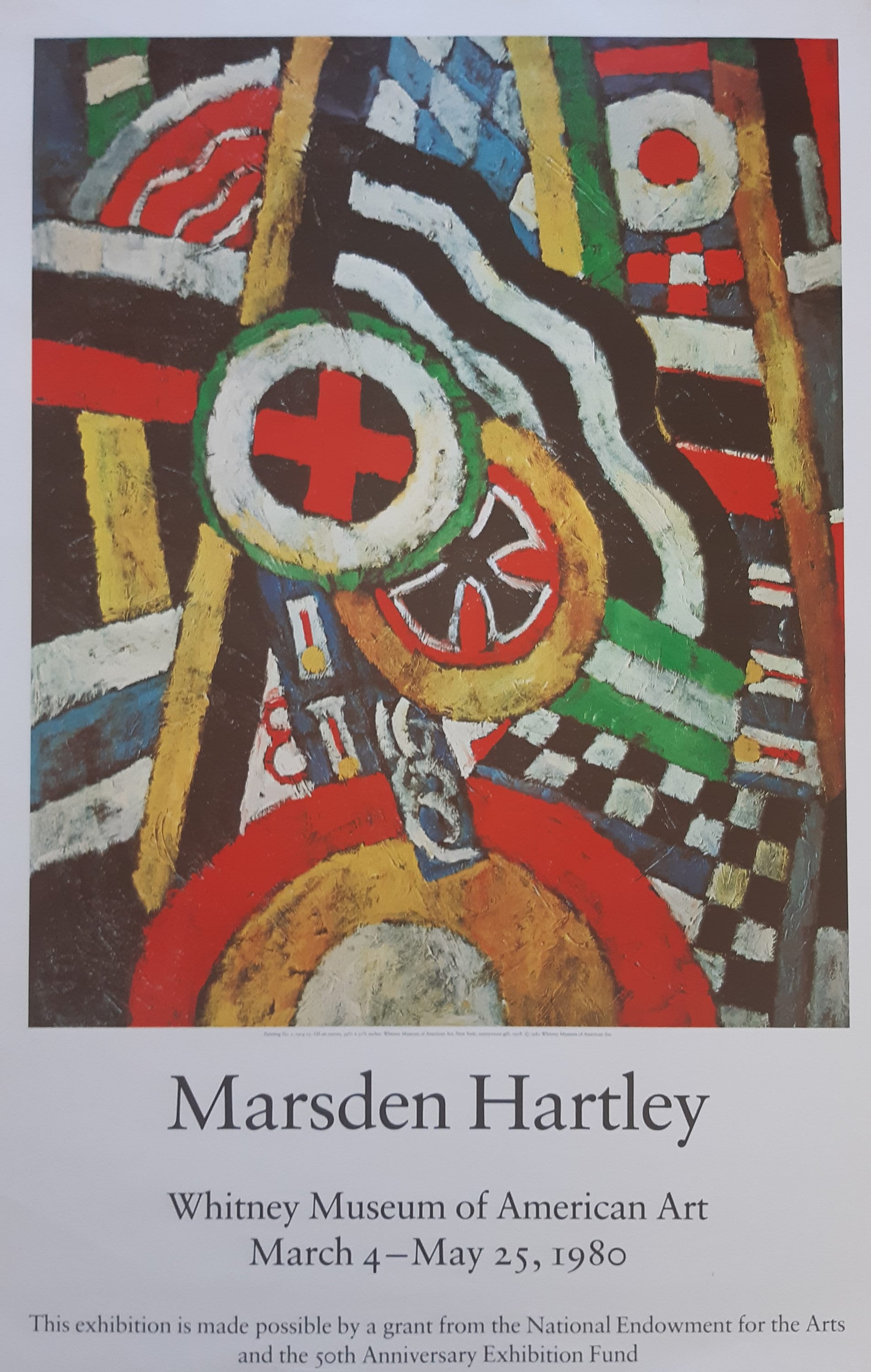 Originales Kunstposter von Marsden Hartley – 27,1"×42,1" (68,8×107cm)