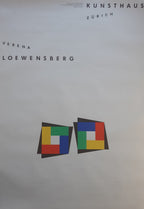 Verena Loewensberg original art exhibition poster - 35.8"×50.4" (91×128cm)