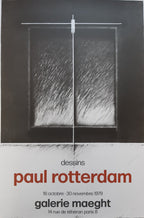 Paul Rotterdam originales Kunstausstellungsplakat - 19.7"×29.7" (50×75.5cm)